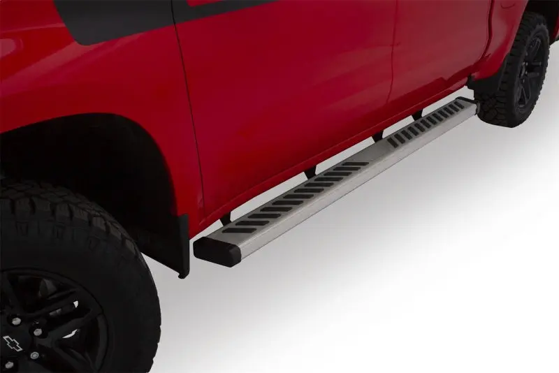 2019 Chevy Silverado 1500 Crew Cab Summit Ridge 2.0 Running Boards Stainless LUND