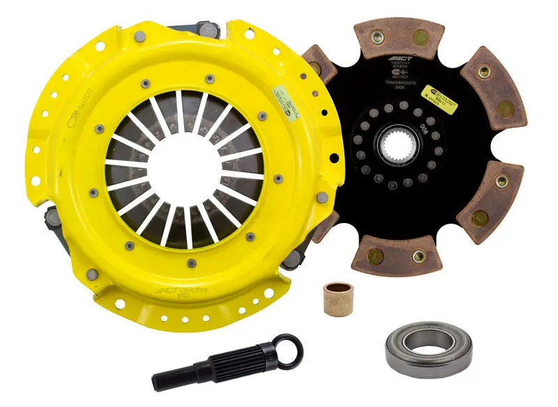 ACT 1989 Nissan 240SX HD Race Rigid 6 Pad Clutch Kit High Durability