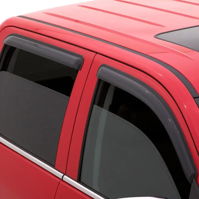 AVS 11-18 Chrysler 300 Smoke Ventvisor Outside Mount Window Deflectors 4pc Set