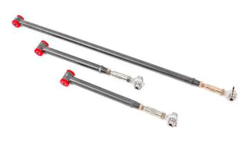 BMR 82-02 3rd Gen F-Body On-Car Adj. Rear Suspension Kit Poly/Rod End - Black Hammertone BMR Suspension