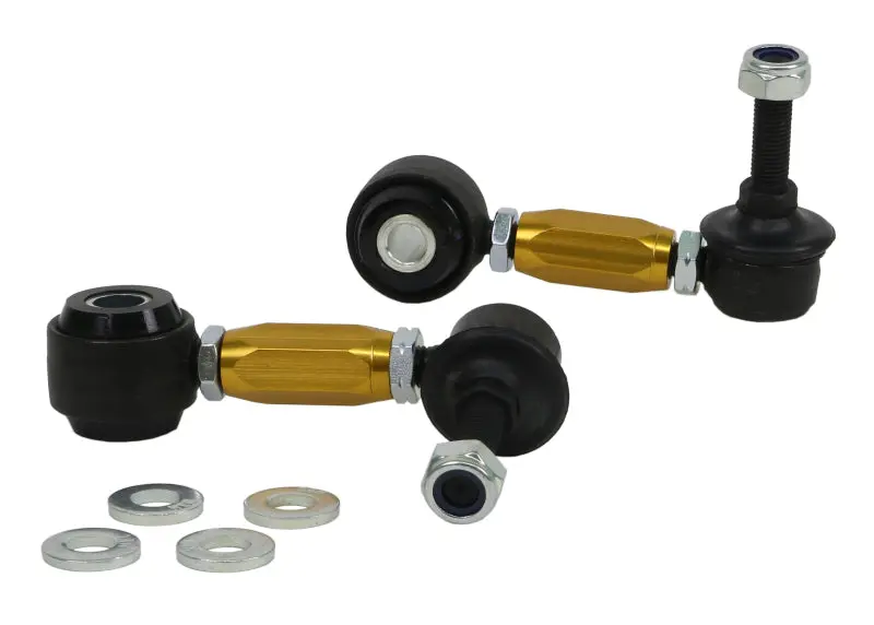 Whiteline 90-97 Mazda Miata Adjustable Front Sway Bar Links - Precision Handling Upgrade