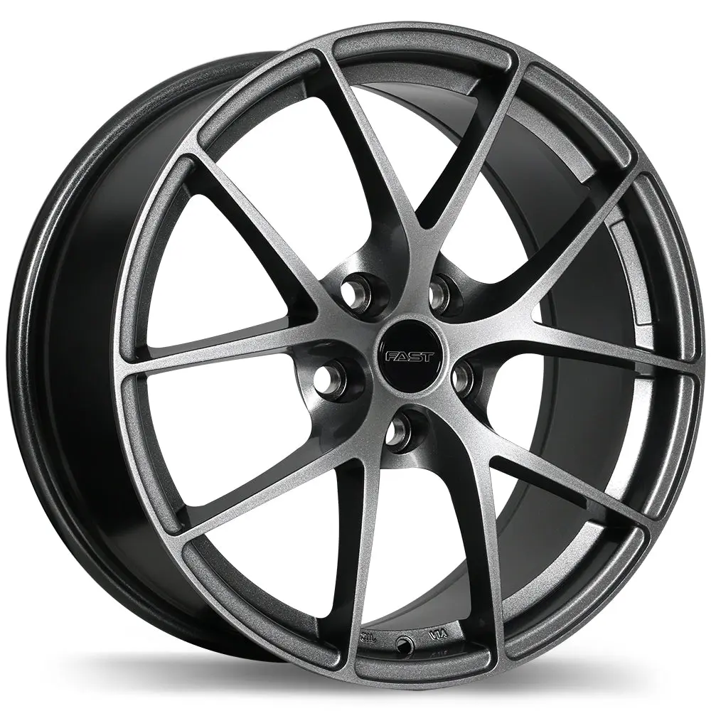 Innovation 16x6.5 5x114.3mm +45 Offset 66.1mm Hub Titanium Wheel Rim Fast Wheels