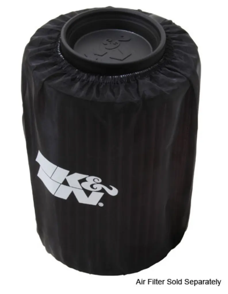 K&N Air Filter Wrap Drycharger Round Straight Black Polaris Ranger K&N Engineering