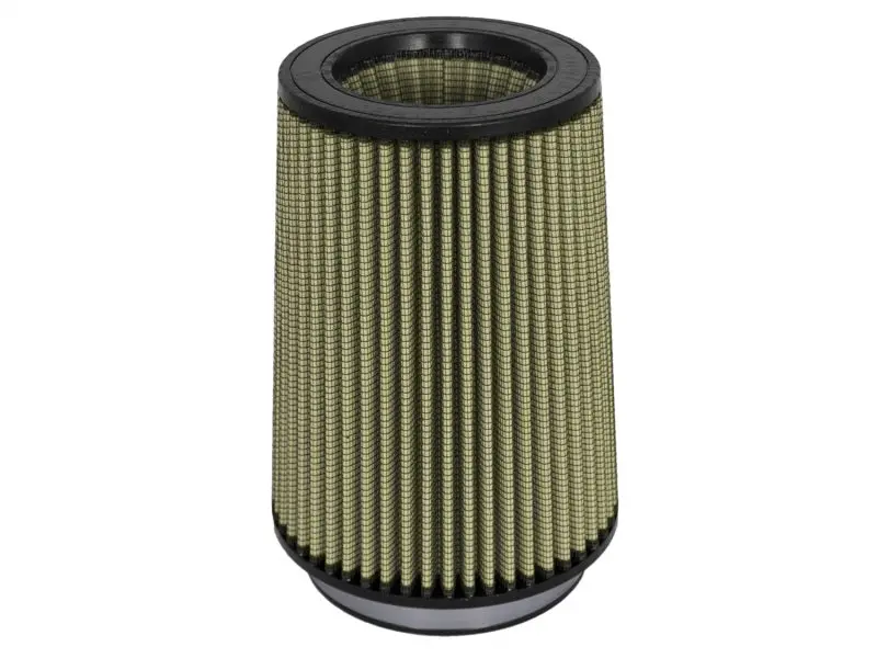 aFe Magnum FLOW PRO GUARD 7 Air Filter 5in Flange x 6-1/2in Base x 5-1/2in T x 9in H Inverted