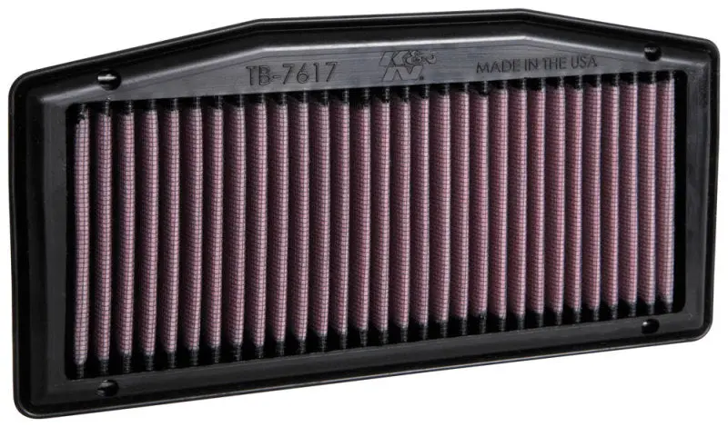 K&N 18-19 Triumph Street Triple 765cc Drop Replacement Air Filter Improved Airflow K&N Engineering