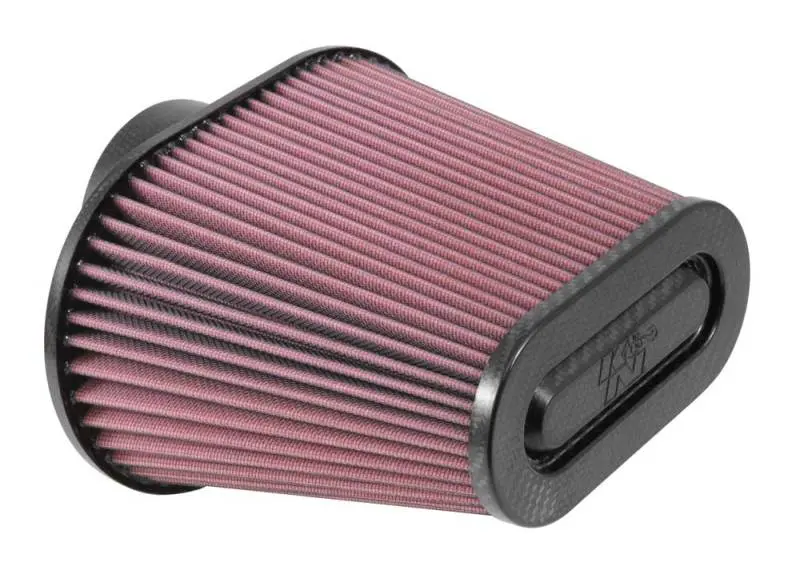 K&N Universal Air Filter 3 11/16in Flange 8 3/4in Base 5 1/2in Height High Airflow Performance K&N Engineering