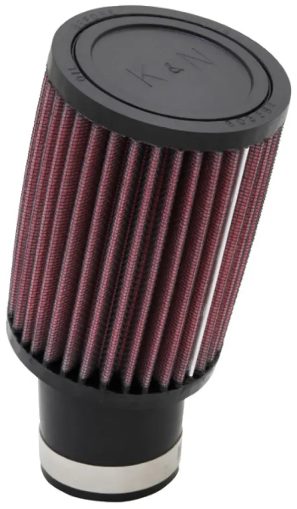 K&N Universal Rubber Filter Round Straight Angled Flange 81-82 Honda ATC250R 250 K&N Engineering