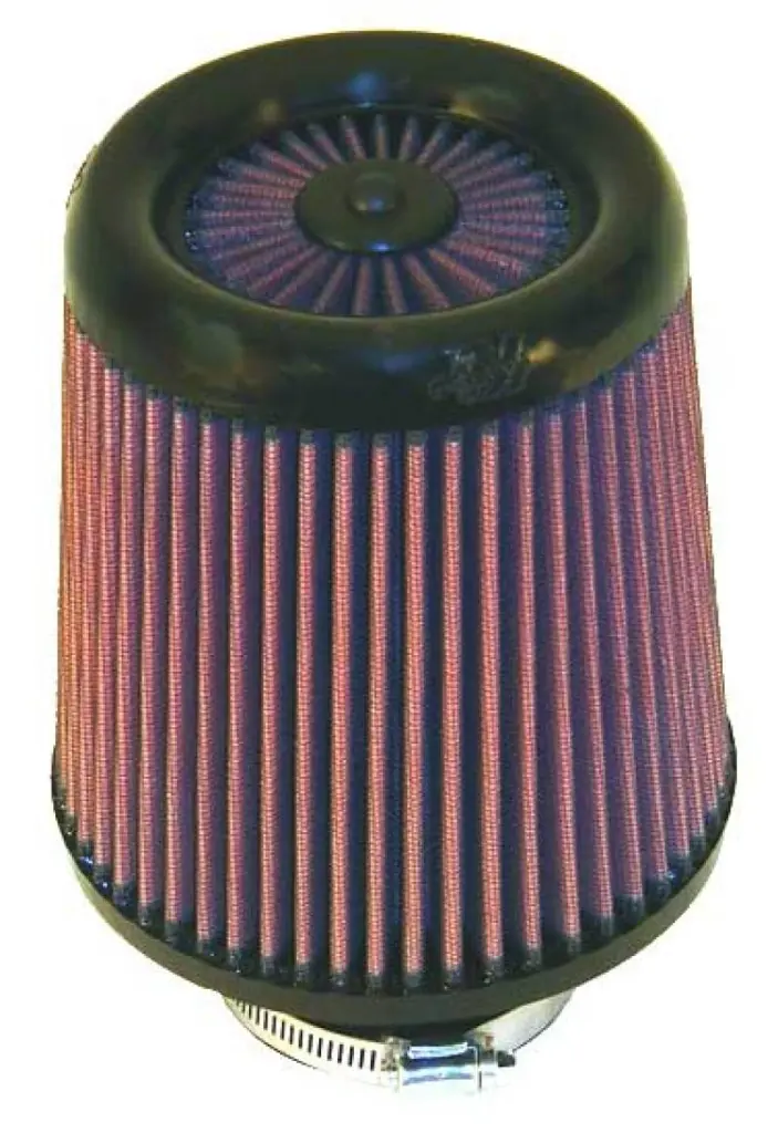 K&N Universal X-Stream Clamp-On Air Filter 6in Base OD 5in Top OD 6.5in Height 3in Flange ID K&N Engineering