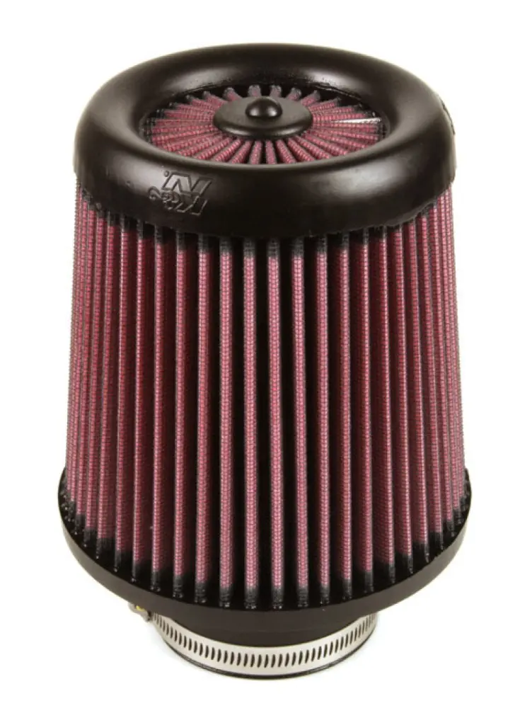 K&N Universal X-Stream Clamp-On Filter 6in Base OD x 5in Top OD x 6.5in Height - High Performance Air Filter K&N Engineering