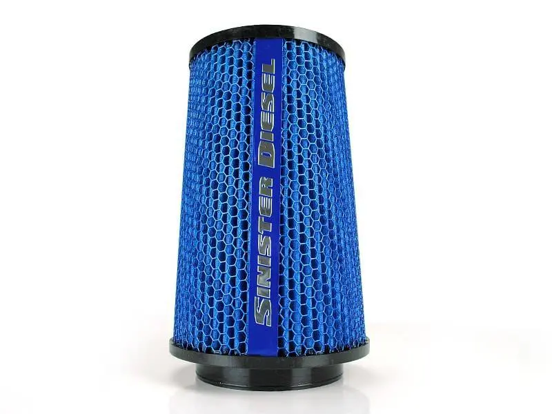 Sinister Diesel 4in ID 10in Tall Replacement Air Filter High Airflow