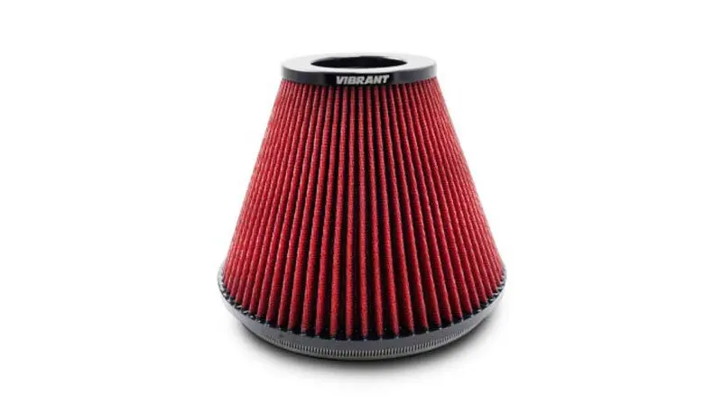 Vibrant 8.75 Inch Inlet Bellmouth Velocity Stack Classic Performance Air Filter