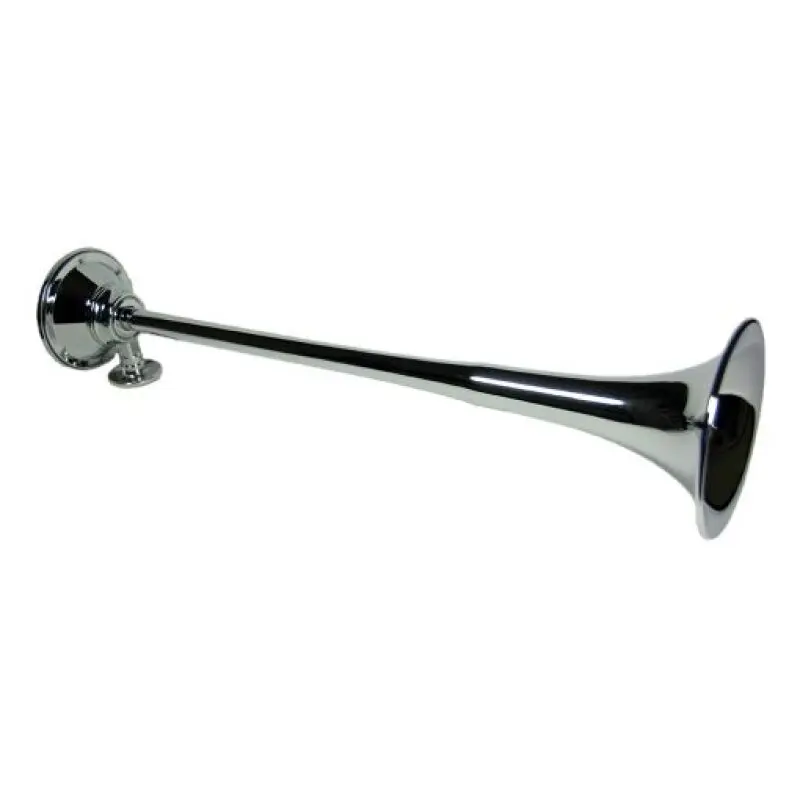 Kleinn Chrome Roof Mount Single Horn 21.5In Chrome-Plated Spun Copper Kleinn Air Horns
