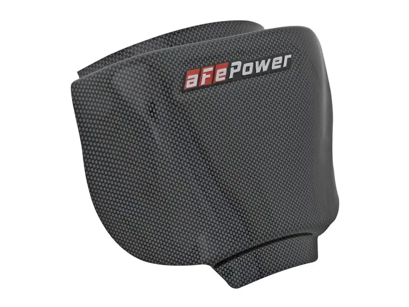 aFe MagnumFORCE Intake Rain Shield 15-16 Dodge Challenger SRT Hellcat 6.2L V8 - Carbon Finish