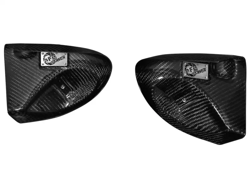 aFe Magnum FORCE Carbon Fiber Intake Scoops BMW M5 F10 12-14 V8 4.4L Twin Turbo Performance Upgrade