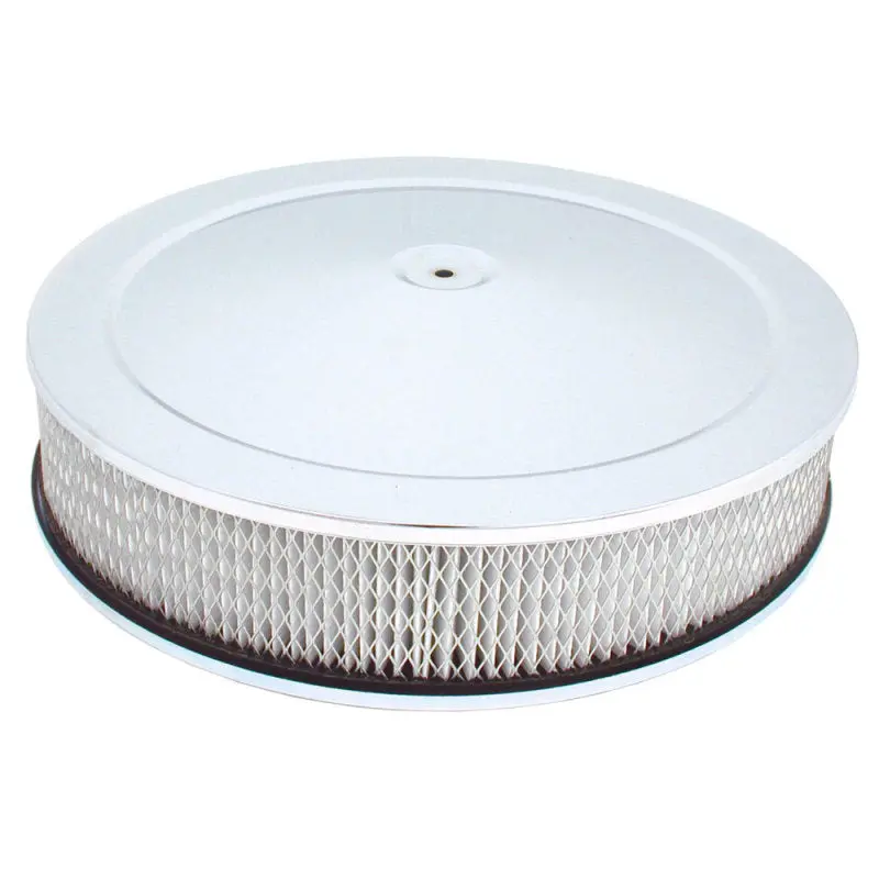 Spectre 14in x 3in Chrome Air Cleaner Paper Filter - High Flow Performance