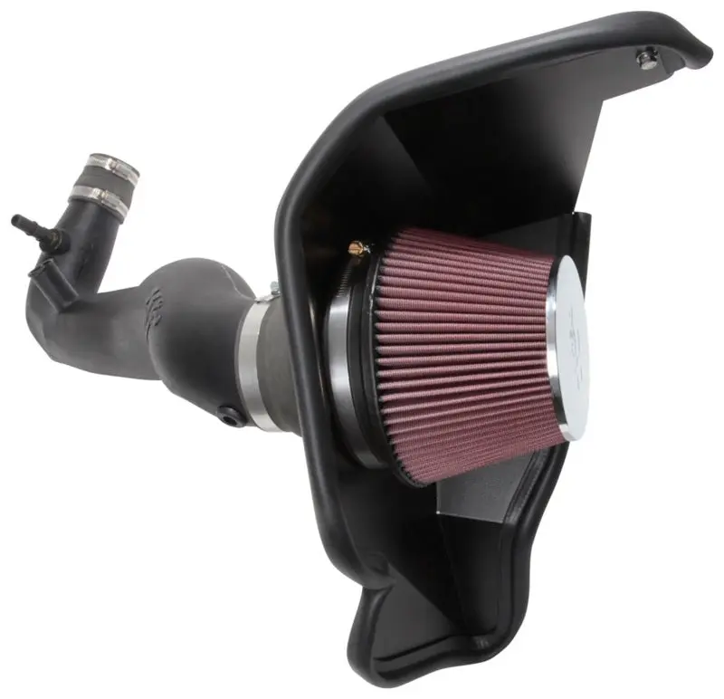 K&N Aircharger Performance Intake 2018 Ford Mustang L4-2.3L Turbocharged Engine K&N Engineering