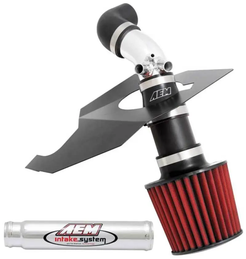 AEM Mazdaspeed Turbo Polished Short Ram Intake High Performance Air System AEM Induction