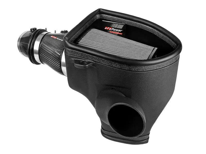 aFe Magnum Force Stage-2 Track Series Carbon Fiber AIS Pro Dry S Media 18 Dodge Challenger V8-6.2L