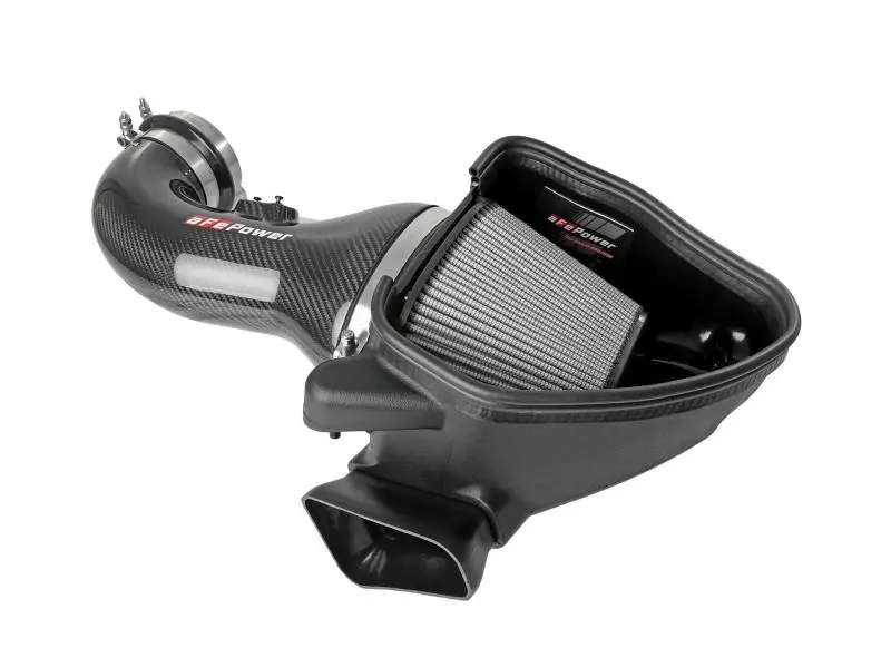 aFe Track Series Carbon Fiber CAI System Pro-DRY S Filters 17-12 Chevrolet Camaro ZL1 6.2L V8