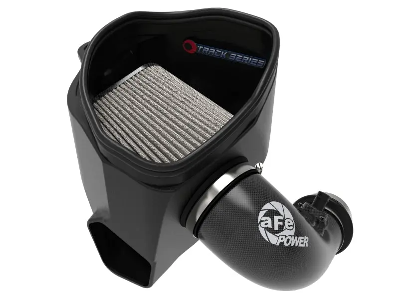 aFe Track Series Carbon Fiber Cold Air Intake System Pro DRY S Filter 19-22 BMW Z4 30i 2.0L Turbo