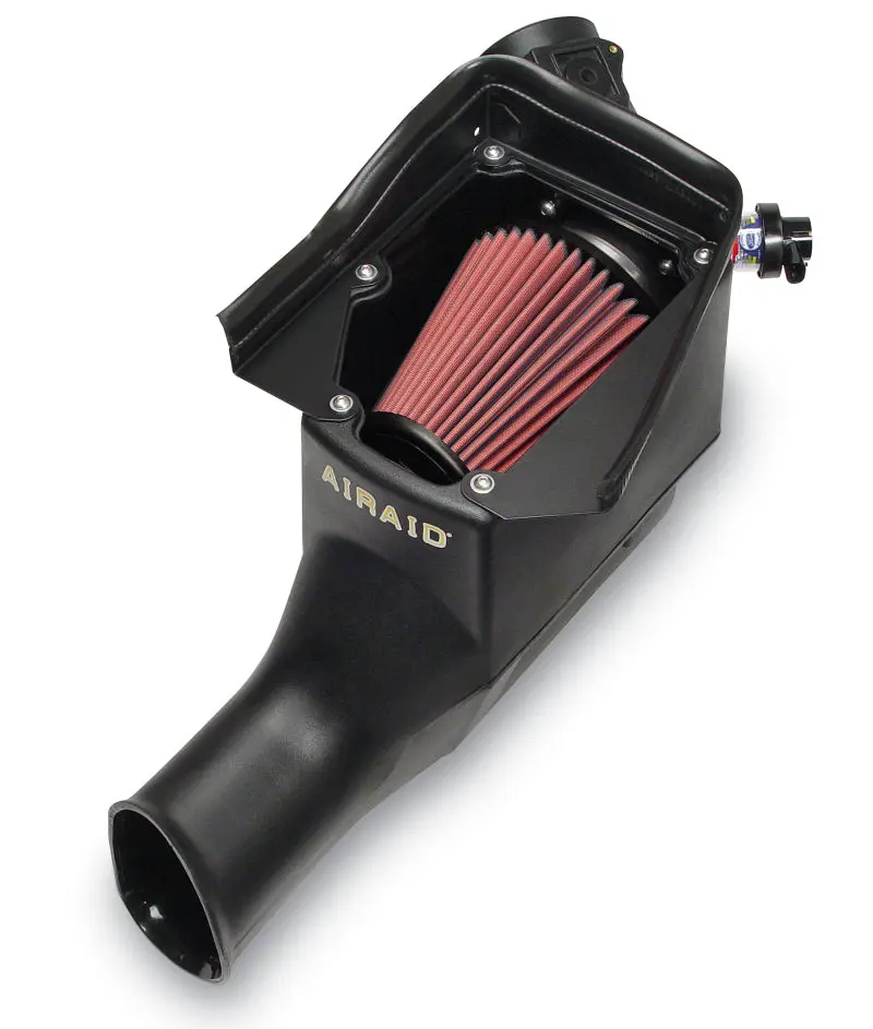 Airaid 03-07 Ford Power Stroke 6.0L Diesel MXP Intake System Oiled Red Media Filter