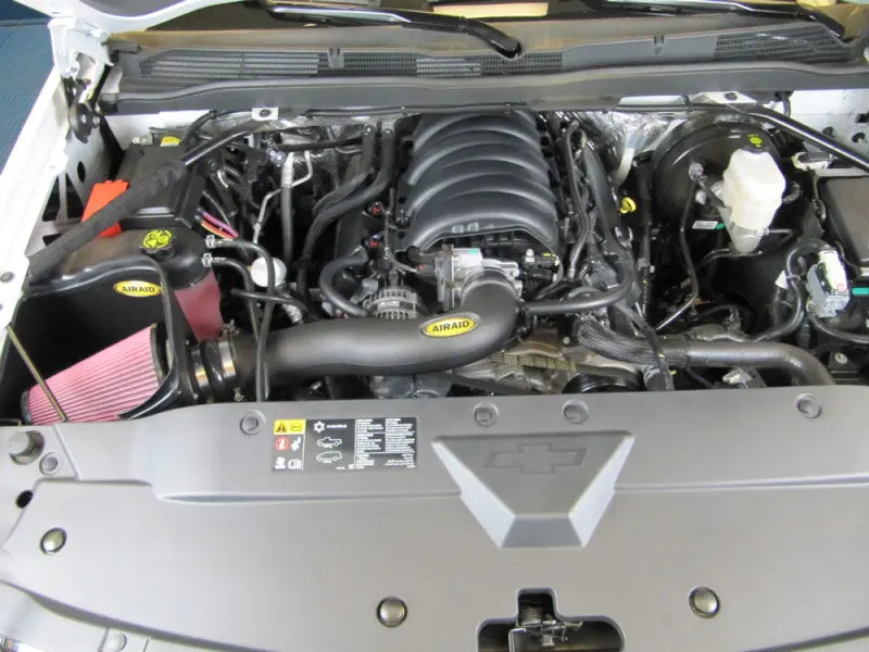 Airaid MXP Intake System Tube 2014 GM 1500 Pickup 2015 Tahoe Yukon 5.3L Oiled Red Media