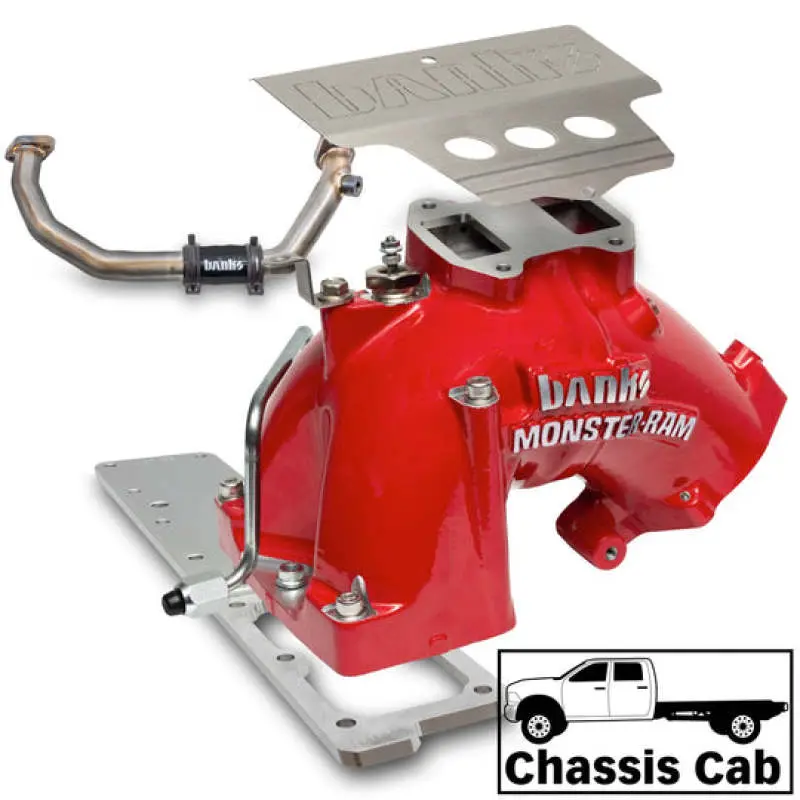 Banks Power 19-24 Ram 3500 4500 5500 6.7L Diesel Monster-Ram Intake System Red
