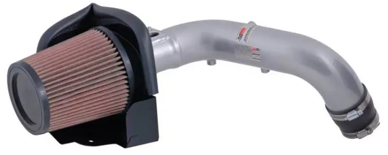 K&N 07-09 Scion tC Silver Typhoon Short Ram Intake Performance Air Filter Kit K&N Engineering