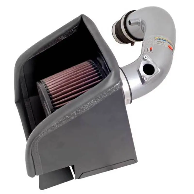 K&N 08-09 Scion xB Silver Typhoon Short Ram Intake System High Performance Air Filter K&N Engineering