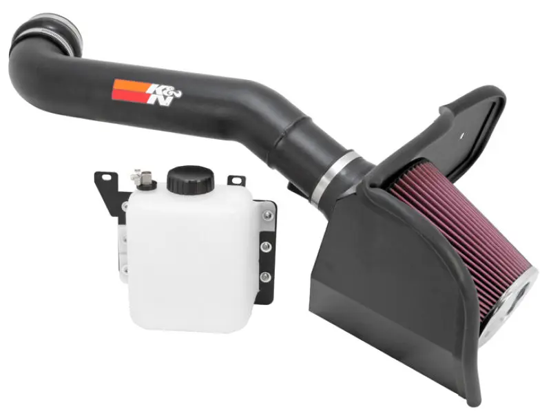 K&N 10-12 Ford F150 SVT Raptor 6.2L V8 High Flow Performance Air Intake Kit K&N Engineering