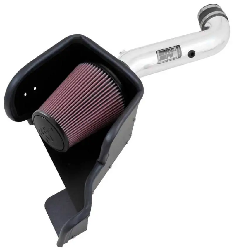 K&N 2013 Dodge Ram 1500 V8-4.7L High Flow Performance Air Intake Kit K&N Engineering
