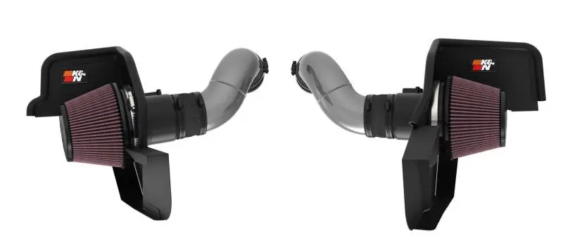 K&N 2024 Ford Mustang V8 5.0L Typhoon Performance Air Intake System K&N Engineering