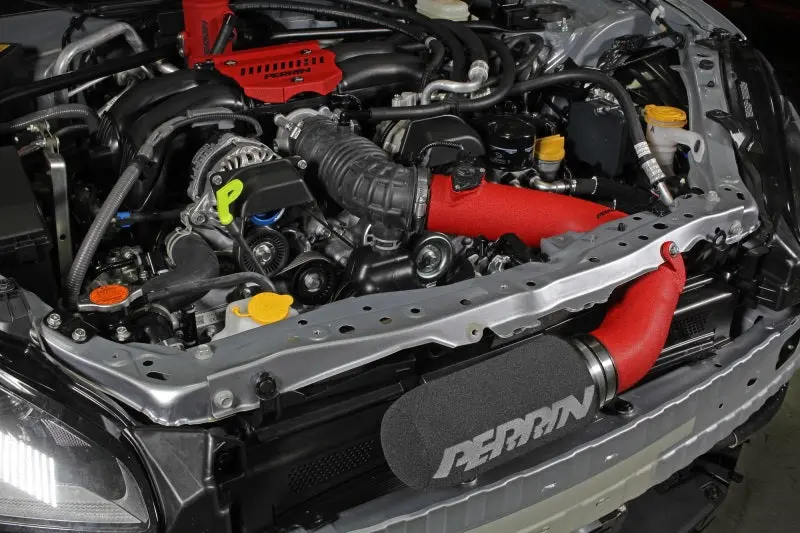 Perrin Red Cold Air Intake 22-23 Subaru BRZ GR86 Performance Boost Perrin Performance