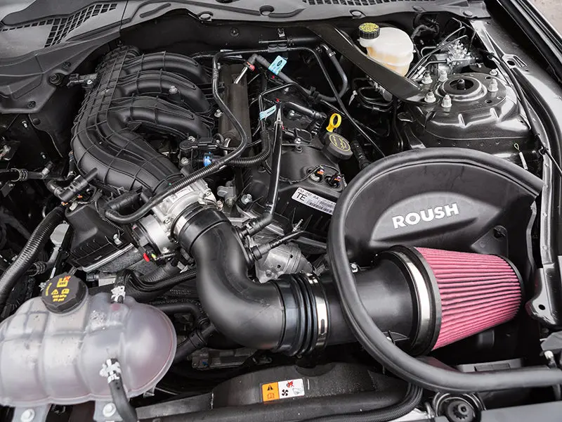 Roush 2015-2017 Ford Mustang 3.7L Cold Air Kit Performance Air Intake System