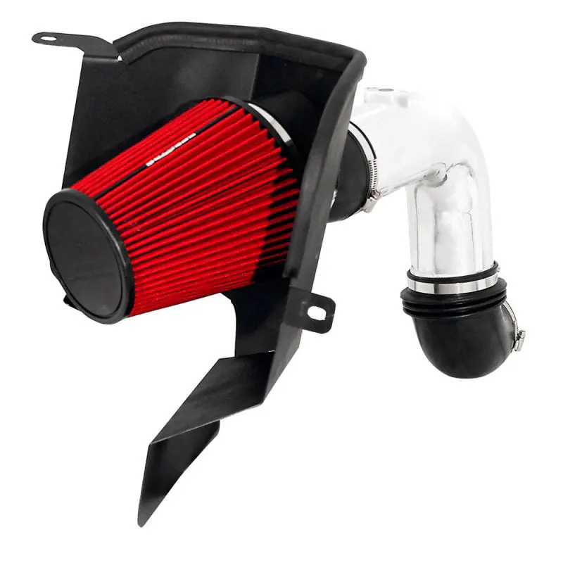 Spectre Air Intake Kit Polished Red Filter 03-07 Dodge RAM L6 5.9L DSL Performance Upgrade