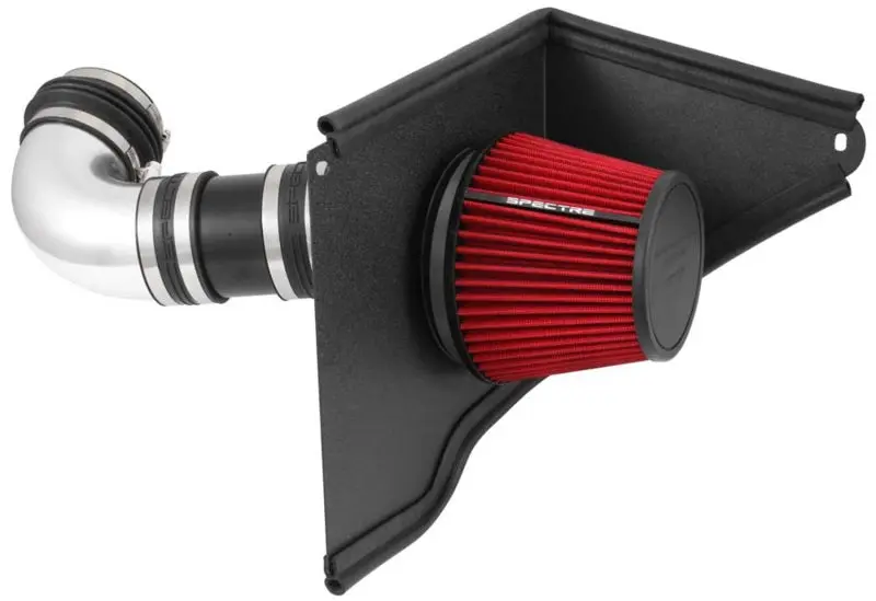 Spectre Polished Air Intake Kit Red Filter 08-09 Pontiac G8 V8 6.0L6.2L F/I