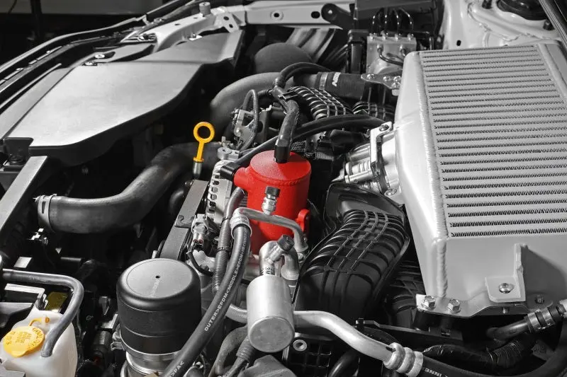 Perrin 22-23 Subaru WRX Air Oil Separator Red Performance Upgrade Perrin Performance