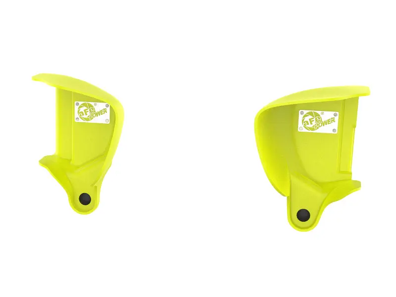 aFe Magnum FORCE Dynamic Air Scoop Yellow 15-18 BMW M3/15-20 M4