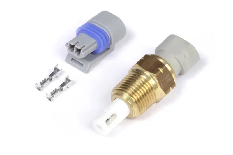 Haltech Air Temp Sensor 3/8 NPT 18 TPI Delphi Plug & Pins Performance Tuning