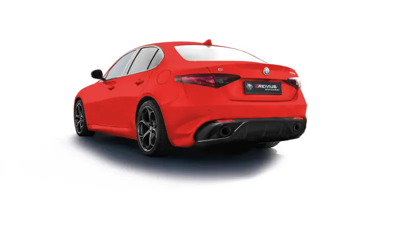 Remus 2016 Alfa Romeo Giulia Veloce Q4 AWD 2.0L Turbo Axle Back Exhaust Tail Pipes Required