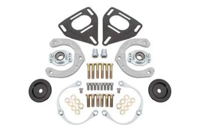 BMR 16-24 Chevrolet Camaro Caster Camber Plates Coil-Over Only Black Hammertone Performance BMR Suspension