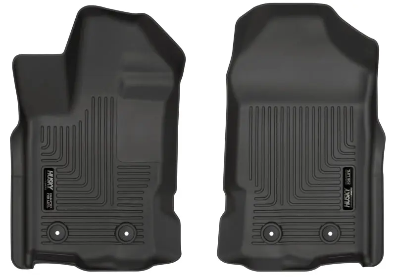 Husky Liners WeatherBeater Black Floor Liners 2019 Ford Ranger SuperCrew Cab SuperCab