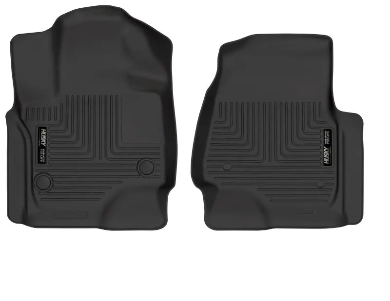 Husky Liners WeatherBeater Black Front Floor Liners 18-22 Ford Expedition
