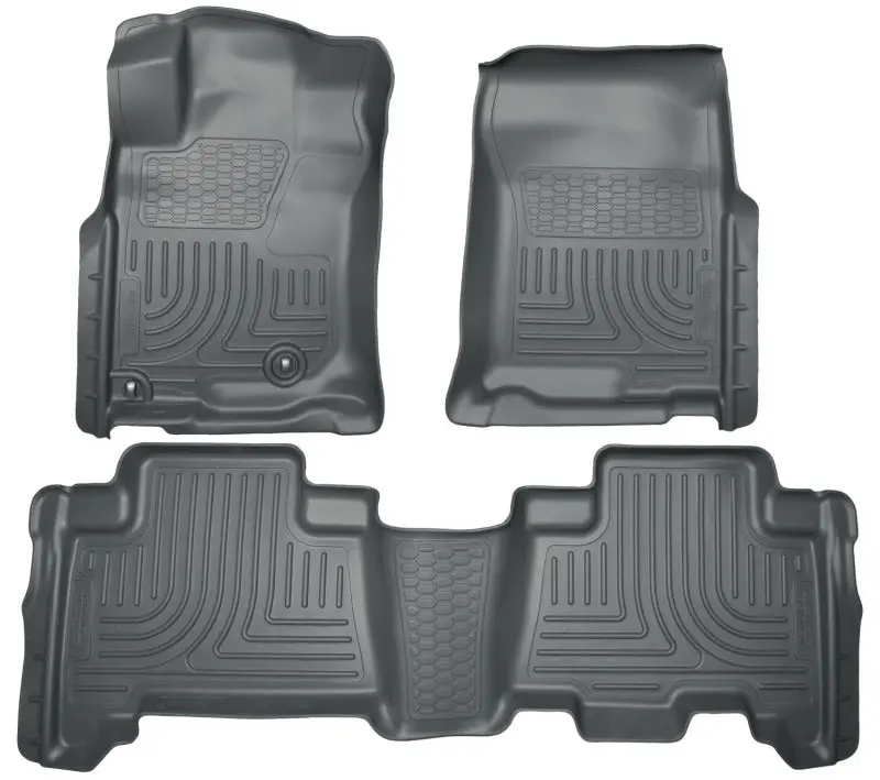 Husky Liners WeatherBeater Combo Black Floor Liners 2010-2012 Toyota 4Runner & Lexus GX460
