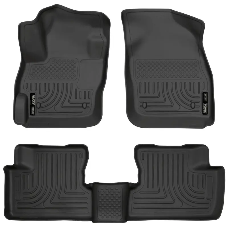 Husky Liners WeatherBeater Combo Black Floor Liners 2010-2012 Mazda 3