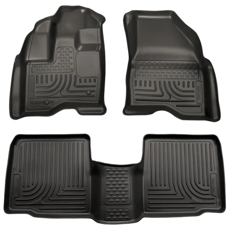 Husky Liners WeatherBeater Combo Black Floor Liners 2010-2013 Ford Taurus