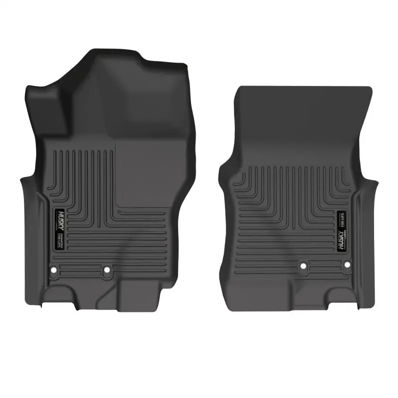 Husky Liners 2022 Nissan Frontier King Cab Ext Cab WeatherBeater Black Front Floor Liners