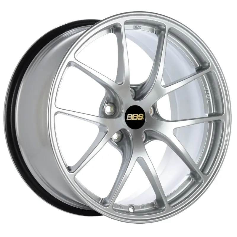 BBS RI- 18x10.5 5x120 ET37 Diamond Silver Wheel 82mm PFS/Clip Required High-Performance Vehicles