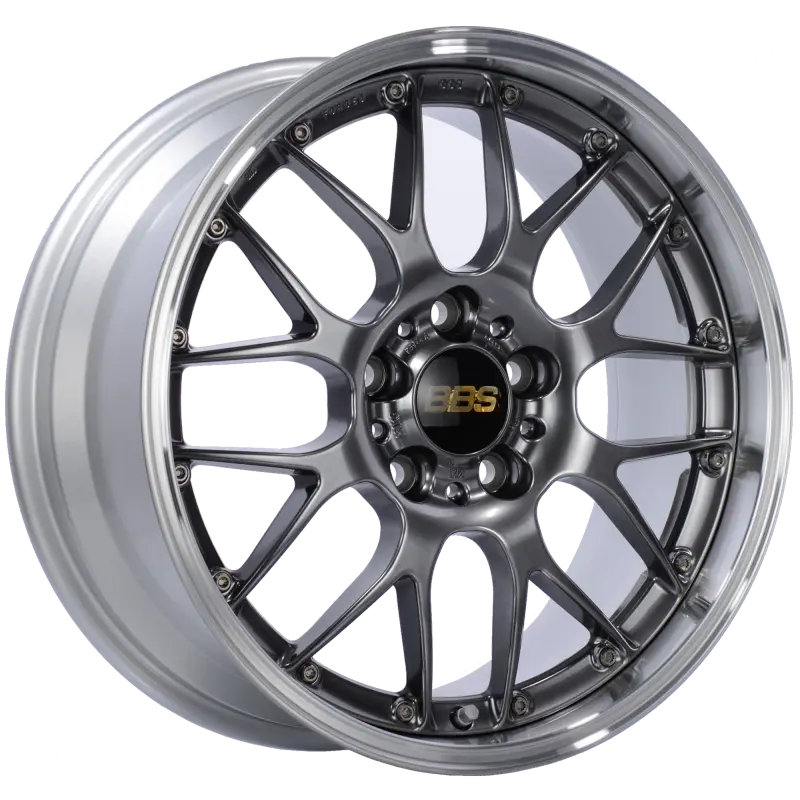 BBS RS-GT 18x10 5x130 ET65 Diamond Black Center Diamond Cut Lip Wheel Luxury Cars