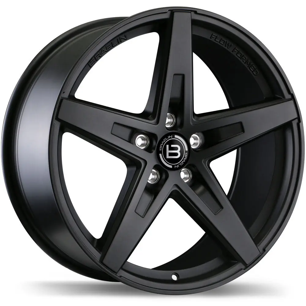 BR08 19x8.5 5x108mm +25 Offset 57.1mm Hub MBK Alloy Wheel Braelin